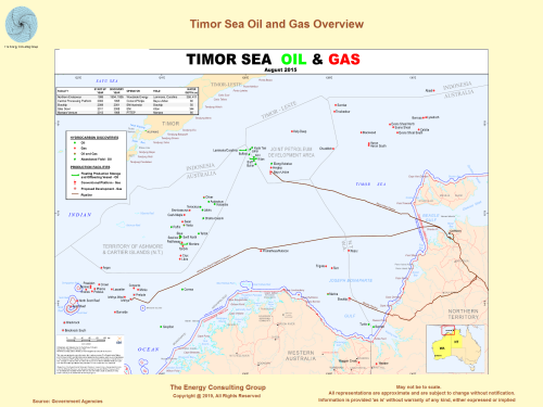 Western Australia:  Timor Sea Oil and Gas Overview