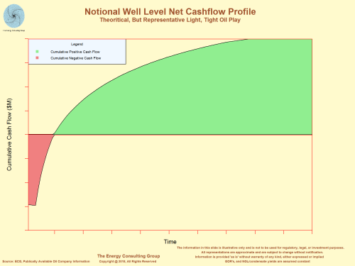 Notional Well Level Net Cashflow Profile