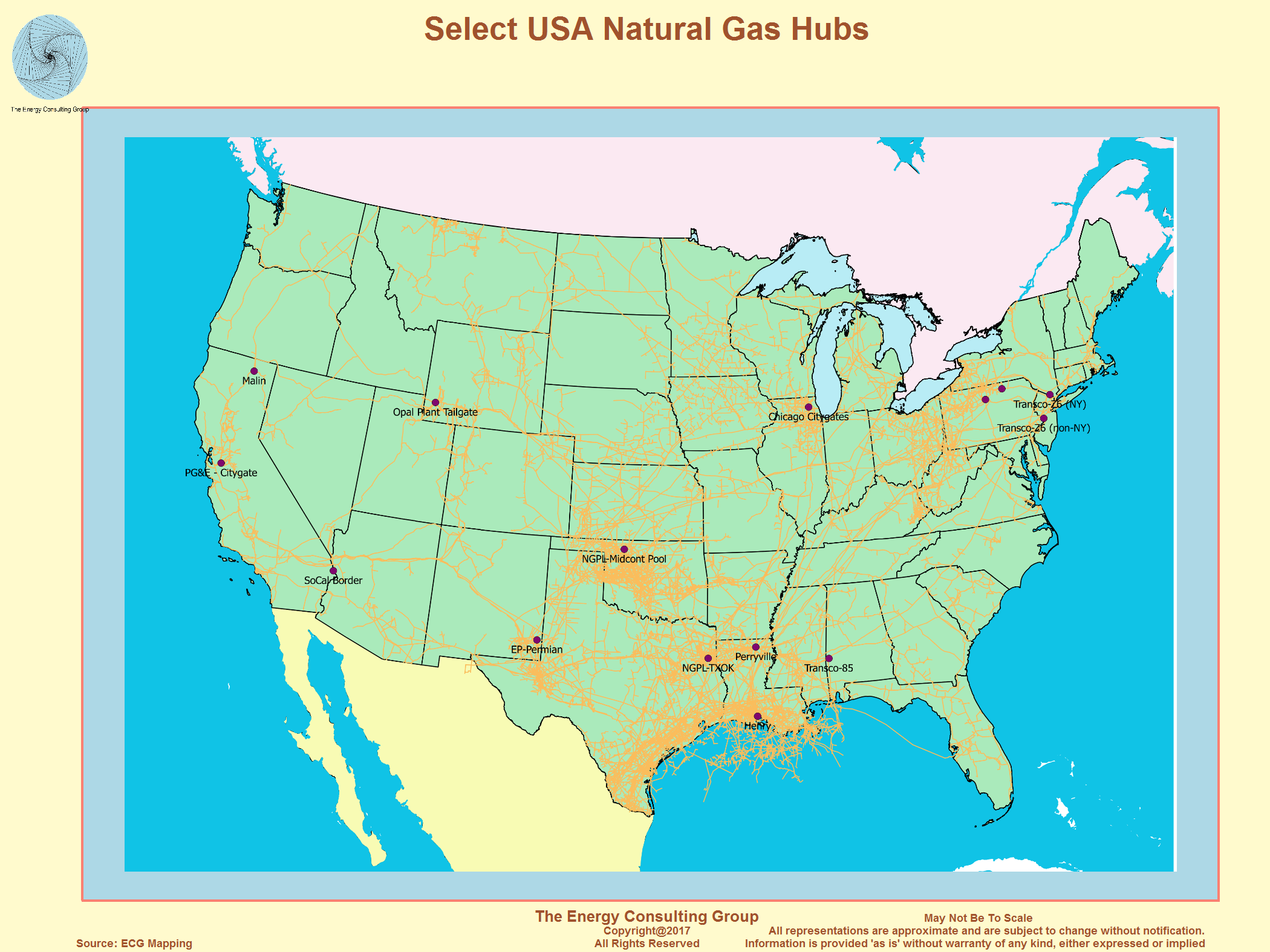 Natural Gas Supply Chart