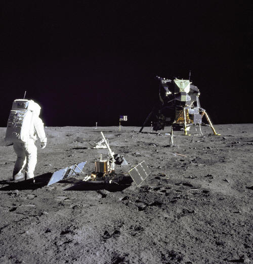 Neil Armstrong and Buzz Aldrin:  First to the Moon
