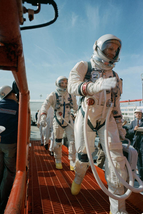 Boarding Gemini VIII