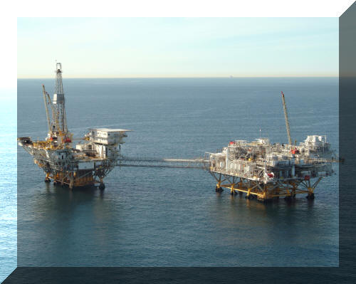 Ellen Ely II Image: Offshore Oil and Gas Production Facility:  Gulf of Mexico
