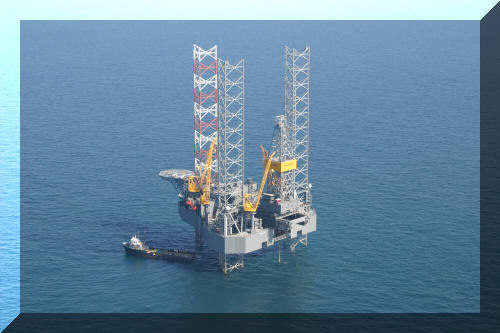 Image: Jack-up:  Drilling on the Shelf in the Gulf of Mexico